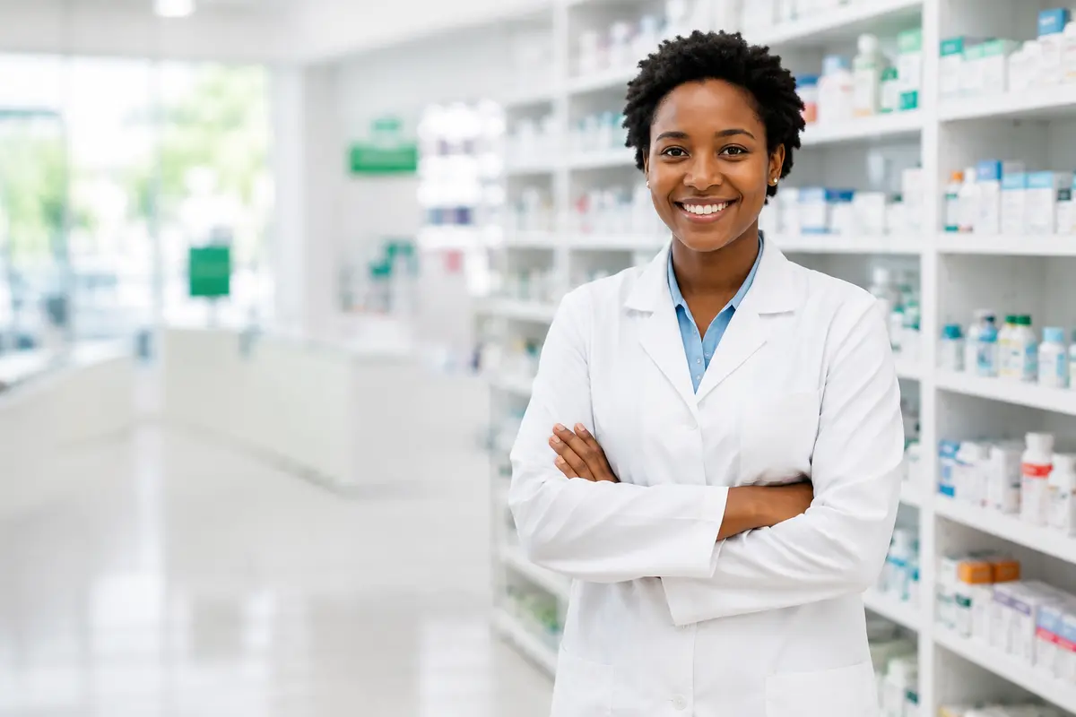 Pharmacienne dans une pharmacie pHarmaDjib